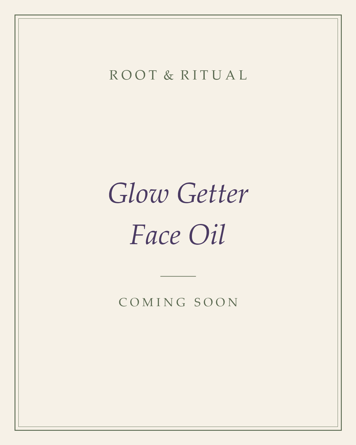 Glow Getter Face Oil