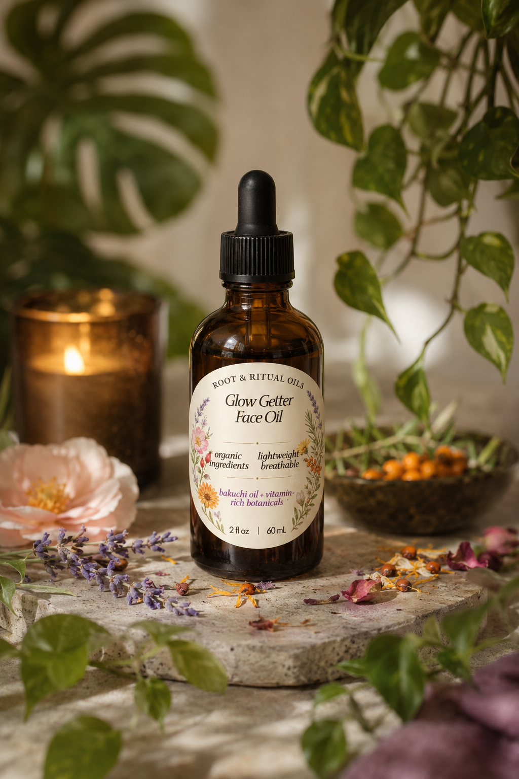 Glow Getter Face Oil bottle